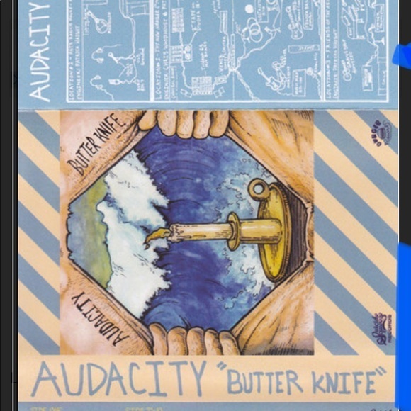 Audacity  – Butter Knife cassette tape. - Picture 1 of 3